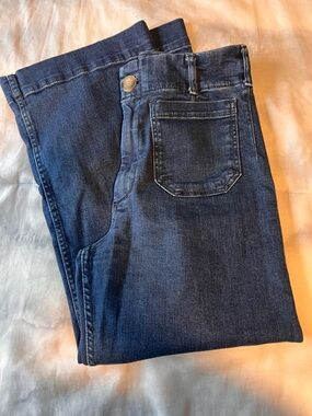 Anthropologie Maeve Colette Cropped Jeans